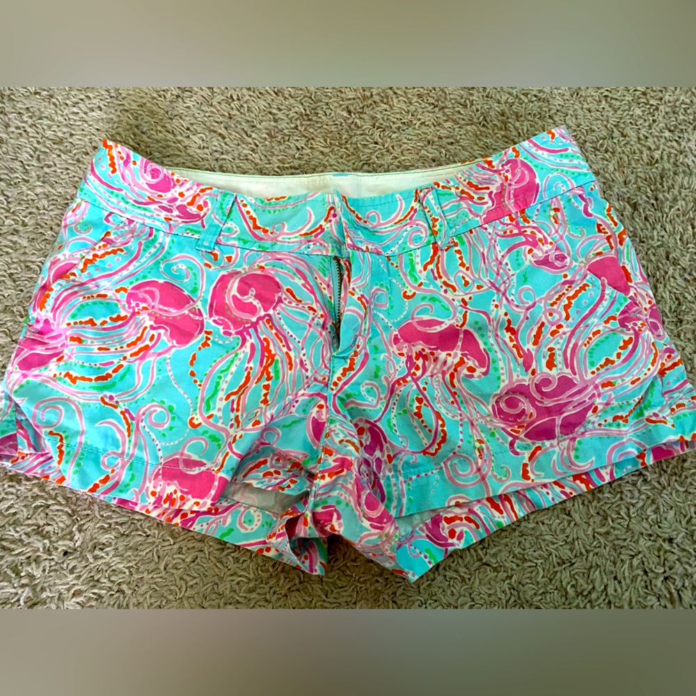 Lilly Pulitzer Walsh preppy colorful summer shorts 4